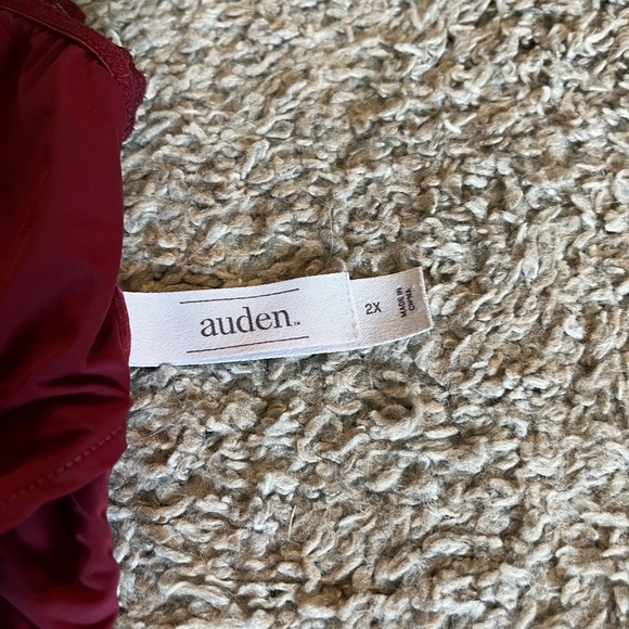 Auden Burgundy Bralette Size 2x - Picture 5 of 7